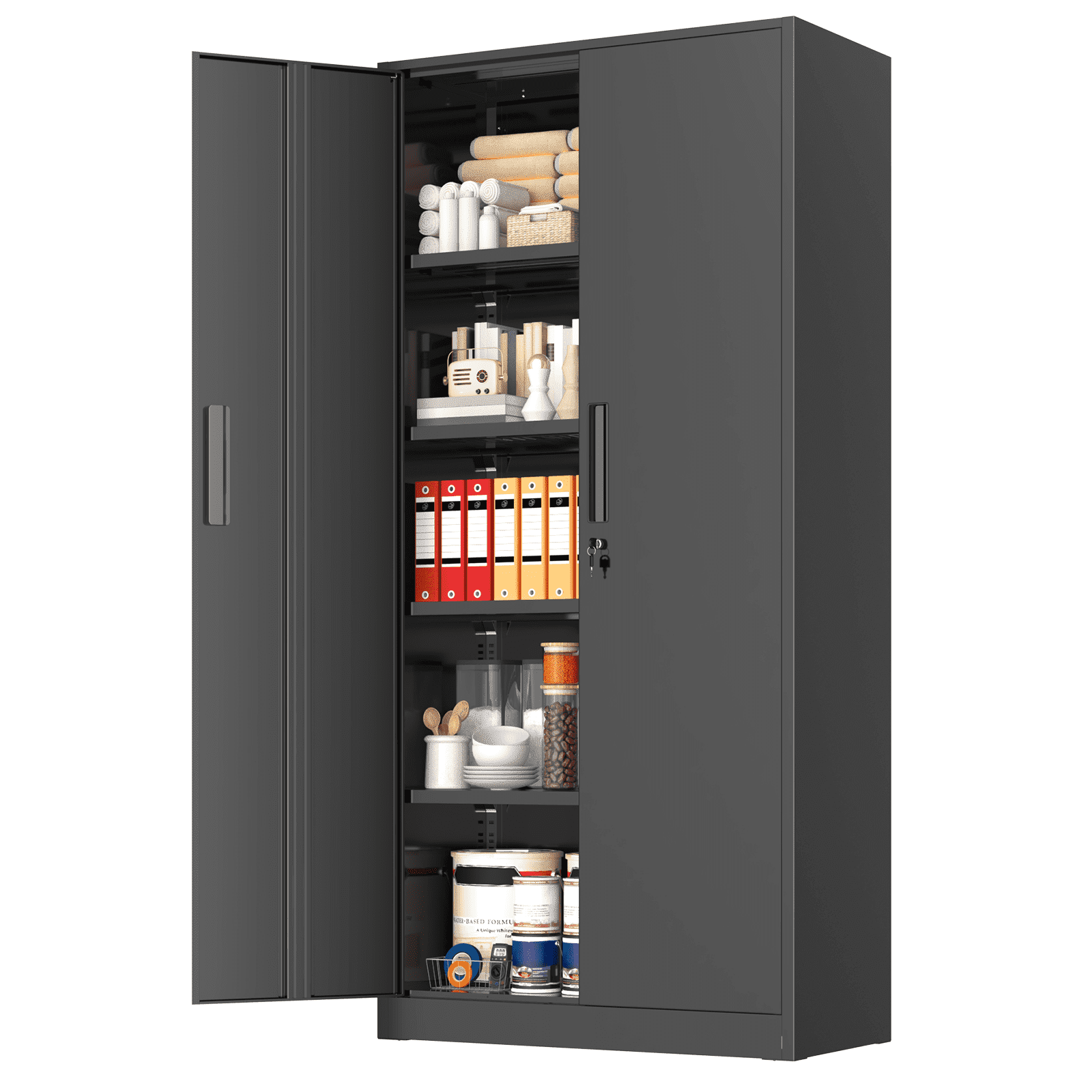 Gladiator 36-inch Steel Freestanding Garage Cabinet with Locking