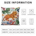 thumbnail image 5 of COMIO  Chinoiserie Pillow Covers  Dragon Throw Pillows Chinoiserie Decor Outdoor Pillows Cases Suitable for Couch Pillows Living Room Bedroom, 5 of 5