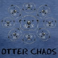 thumbnail image 3 of CafePress - Otter Chaos T Shirt - Womens Tri-blend T-Shirt, 3 of 4