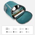 thumbnail image 2 of Mochila de nailon para acampar, bolsa de senderismo ligera para viajes de oficina (verde), 2 of 9