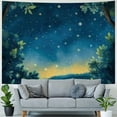thumbnail image 4 of AWERP for Living Room Bedroom Dorm Decoration Hanging Tapestry Starry Night Painting, 4 of 6