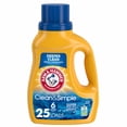 thumbnail image 1 of Detergente líquido para ropa Arm & Hammer Clean & Simple 1,3 L, 25 lavados, 1 of 9