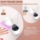 thumbnail image 5 of Lámpara de Uñas UV LED Inalámbrica de 36 W, Minilámpara UV para Uñas de Gel, Secador de Uñas Recargable con Sensor Inteligente y 4 Temporizadores, 5 of 8