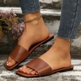 thumbnail image 2 of Willtoo Womens Sandals Flats Slip On Square Toe Cute Flat Spring Summer Casual Beach Dressy Slides For Women 2026 Trendy, 2 of 4