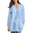 thumbnail image 2 of Karight Long Sleeve Shirts for Women Fall Fashion 2025 Dressy Casual Blouses, 2 of 6