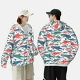 thumbnail image 5 of Haiem Colorful Shark UPF 50+ Fishing Shirts for Men Long Sleeve UV Sun Protection Hoodie Non-Mask Outdoor Hiking Shirts, 5 of 8