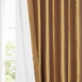 thumbnail image 5 of Golden Spice Blackout Faux Silk Taffeta Curtain (1 Panel), Golden Spice, 50W X 84L, 5 of 8