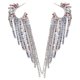 thumbnail image 3 of Rhinestone Tassel Earrings for Women with Multi Color and Sparkling Design 1 Pair, 3 of 5