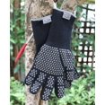 thumbnail image 4 of Expert Grill Heat Resistant BBQ Gloves, Black Color, One Size, Silicone Dotted, 4 of 5