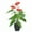 Red, variant on Calla Lily in Pot - Artificial Flower for Indoor/Outdoor Decor - Small Potted Flowers for Home, Office & Party Decoration