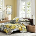 thumbnail image 2 of Home Essence Teen Kelly Yellow Floral 4 Piece Quilted Coverlet Set, Full/Queen, 2 of 6