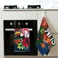 thumbnail image 4 of Sikiie Summer Birds and Flowers Waffle Weave Kitchen Dish Cloth,Super Absorbent Kitchen Dish Towels 16*26 Inches for Dish Rags Washing Dishes, Drying Dishes, 4 of 7
