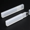 thumbnail image 6 of UDIYO Mini Portable Clear Glass Nail File Rectangle Manicure Polisher Buffer with Box, 6 of 7