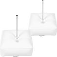 thumbnail image 3 of MIANGASTORE 2 Pcs Balloon Arch Base Ornament Birthday (White), 3 of 5
