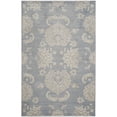 thumbnail image 4 of Safavieh Vintage 5'1" X 7'7" Power Loomed Rug in Light Blue and Ivory, 4 of 10