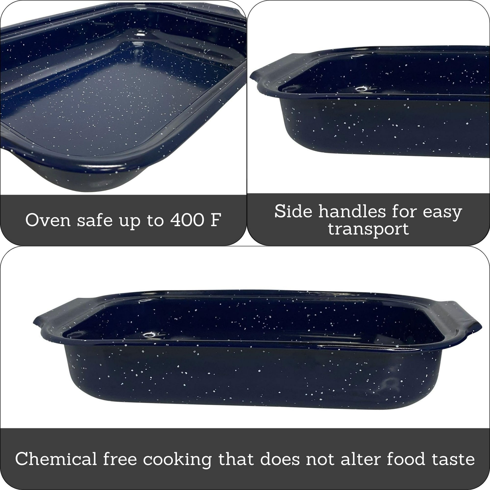 IMUSA USA LLC 12x7.8 BLU Baking Pan C20666 10661