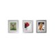 thumbnail image 1 of Set 3 marcos color plata brillante Dii Frame Trilogía plateada, 1 of 4