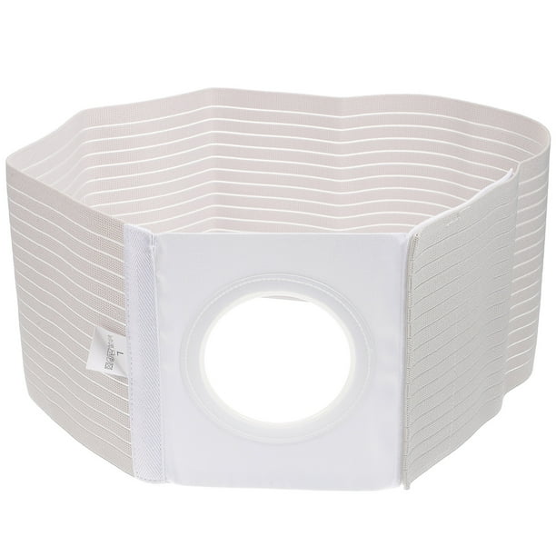 EeaseMX Faja abdominal postoperatoria para fistulización y hernia para mujer adulta (talla L, gris)