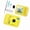 Yellow, variant on IP68 accepted Splashproof Camera For Kids 48MP Photos And Video seize