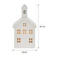 thumbnail image 4 of Fraiche White Light-up Ceramic Church Decoration, 4 of 6