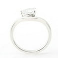 thumbnail image 4 of solitaire jewels 1.35CT Pear Moissanite Solitaire Engagement Ring For Women, 14K White Gold, 4 of 6