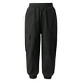 thumbnail image 1 of renvena Kids Boys Cargo Pants Elastic Waistband Multiple Pockets Casual Outdoor Sweatpants, 1 of 7