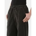 thumbnail image 4 of No Boundaries Mid Rise Parachute Cargo Pants, 28" Inseam, Women's and Women's Plus, 4 of 5
