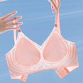 thumbnail image 6 of Bras for Women,Thin Cool Seamless Bra for Large - Soft Jelly Support Design for Breathability and Comfort,Sports Bras for Women,Pink,XL, 6 of 7