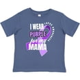 thumbnail image 3 of Inktastic I Wear Purple for My Mama Lupus Awareness Boys or Girls Toddler T-Shirt, 3 of 5