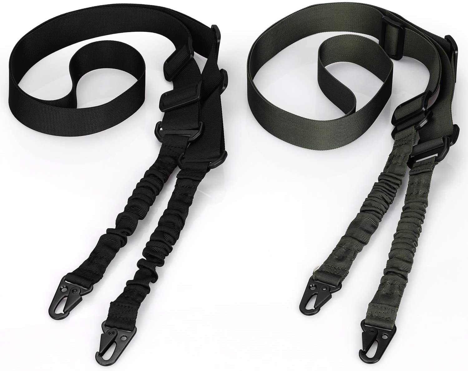 Adjustable 1 or 2 Point Hunting Rifle Gun Sling Strap Rope Belt Durable 