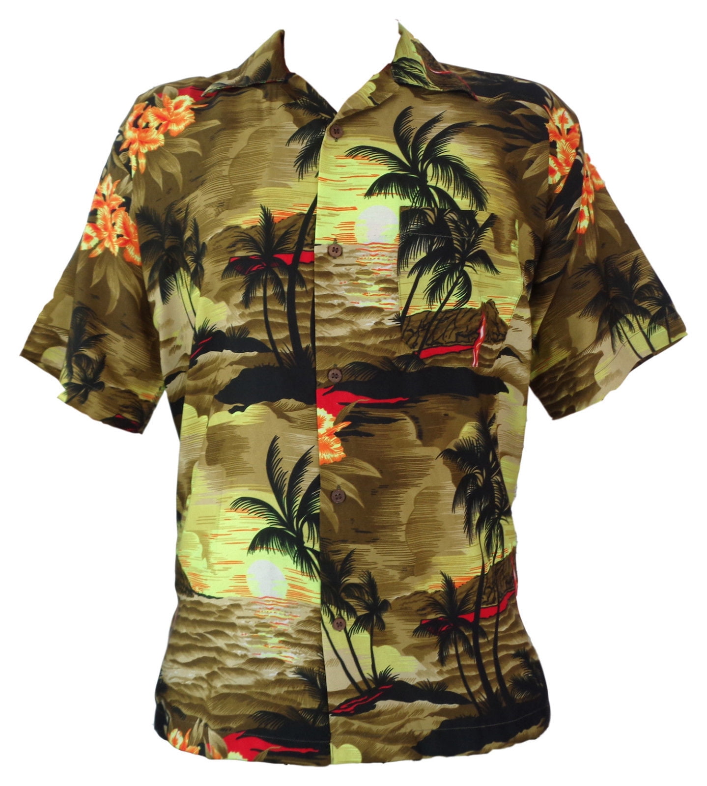 walmart hawaiian shirts men