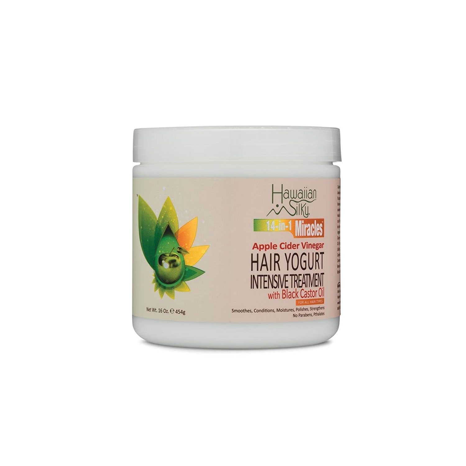 Hawaiian Silky Apple Cider Vinegar Hair Yogurt Intensive Treatment 16