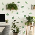 thumbnail image 4 of Leaf Stick Backsplash For Kitchen, PVC Wall Sticker Self-Adhesive Wallpaper Decoration, Green Leaves Wall Decal Wall Decals Fresh Leaves Sticker For Bedroom Office Decoration Wall Decals, 4 of 5