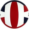 thumbnail image 4 of Baden LEXUM Indoor Microfiber Volleyball - Official NFHS Approved Game Ball, Red/White/Navy, 4 of 5