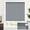 Light Filtering-Dark Grey, variant on LazBlinds Cordless Cellular Shades, No Tools No Drill Light Filtering Honeycomb Shades Pleated Blinds for Windows, 25'' W x 64'' H, White