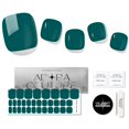 thumbnail image 1 of Adora Couture Tiras de uñas de gel semicuradas pegatinas de pedicura | 32 pegatinas brillantes para uñas de los pies | Tiras de gel para pedicura | Envolturas de uñas de gel semicuradas que requieren, 1 of 5