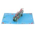 thumbnail image 4 of Tarjetas Emergentes de Navidad ANGGREK 3D Coloridos Materiales de Papel, 4 of 8