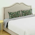 thumbnail image 3 of Yayeee Pillowcase Standard Size Set of 2 Satin Wrinkle Resistant Pillow Case, Christmas Tree, 3 of 8