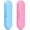 Blue & Pink, variant on 2 Pack Electric Toothbrush Travel Case for Oral-B Pro and Other Electric Toothbrush, Portable Travel Toothbrush Holder(Blue & Pink)