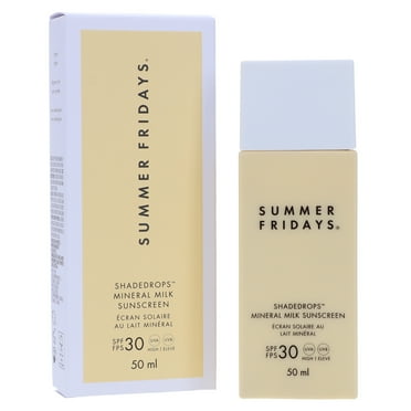 Summer Fridays ShadeDrops Broad Spectrum SPF 30 Mineral Milk Sunscreen 1.7 oz
