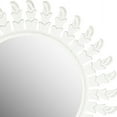 thumbnail image 3 of SAFAVIEH Inca Sun Transitional Round Wall Mirror, White, 3 of 3