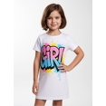 thumbnail image 2 of Trendy Simple Girls Short Sleeve Everyday Dress Casual Dress Comfort-Fit Pockets for Young Girls Age 5-13, 2 of 6