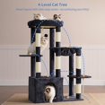 thumbnail image 2 of Árbol para Gatos Heybly Resistente para Gatos de Interior con Poste para Rascar, 2 of 9