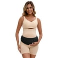 thumbnail image 5 of Unique Bargains Maternity Belly Bands Soft and Breathable Pregnancy Support Band L Black, 5 of 6