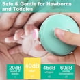 thumbnail image 3 of Electric Baby Nail File, 6 In 1 Electric Nail File For Newborns Set, Quiet And Safe Baby Nail Trimmer-green, 3 of 5