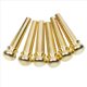 thumbnail image 3 of Guitar Bridge Pins 12Pcs Copper Endpin 6 Clavijas de Cuerda con Piezas de Repuesto de Guitarra AcúStica EléCtrica, 3 of 5