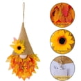 thumbnail image 3 of Maple Leaf Artificial Leaf Gnome Flower Hat Pendant Thanksgiving Window Party Decoration Halloween Decorations, 3 of 5