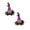 A117 B 3.9" 2Pack, variant on 2Pcs Halloween Headband Hat, Halloween Mini Pointy Witch Hat Bow Hair Clip For Party Ghost Dress Up