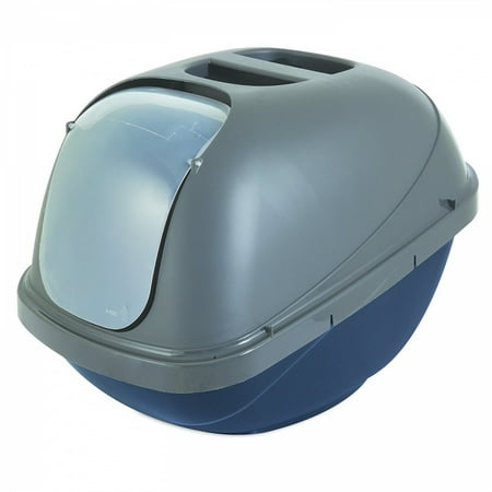 Petmate Hooded Litter Pan - PETMATE LARGE BASIC HOODED LITTER PAN