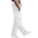 thumbnail image 4 of Pantalones largos para hombre, pantalones casuales de cintura alta con cordón y múltiples bolsillos, pantalones largos para hombre, 4 of 5